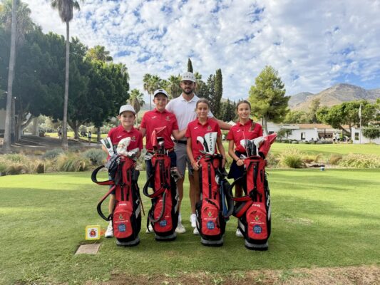 el Real Club de Golf Guadalmina en el Campeonato de España Interclubes Infantil